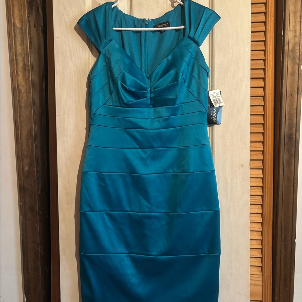 🐾Signature by Sangria Lagoon Dress: Size 8🐾